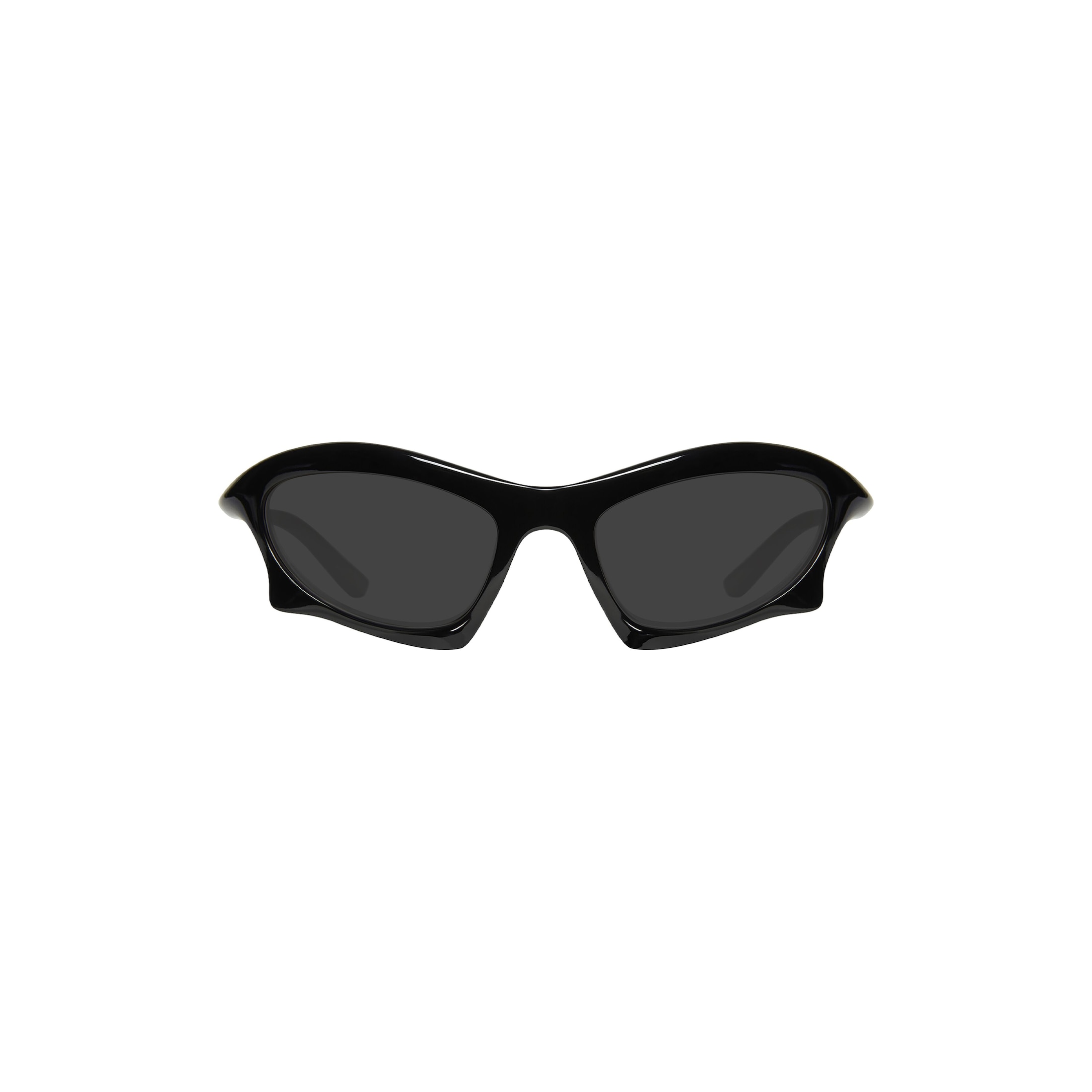 Bat Rectangle Sunglasses in Black - Image 1